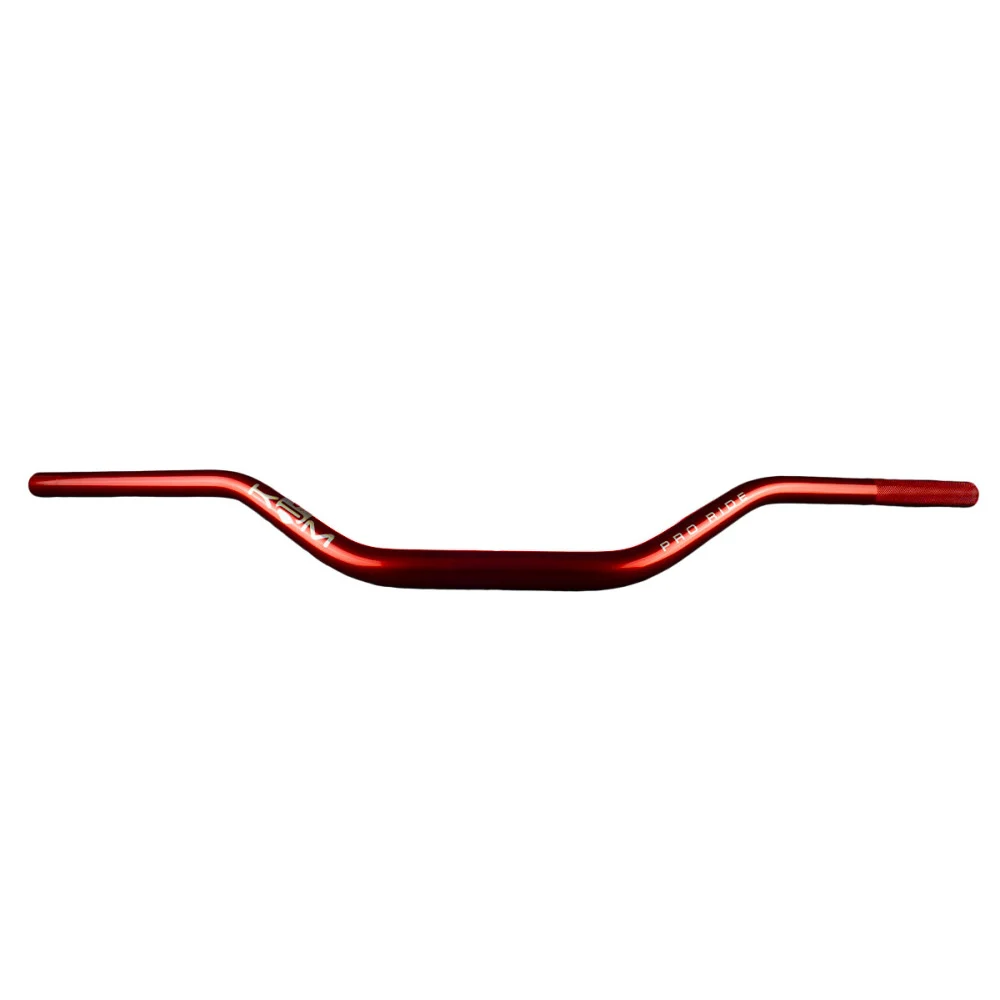 Kierownica fatbar KRM Pro Ride czerwono - holo 22/28,6 mm — ujęcie 1