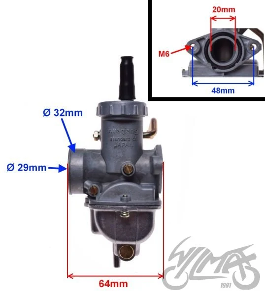 Gaźnik mini cross 4T — ujęcie 2
