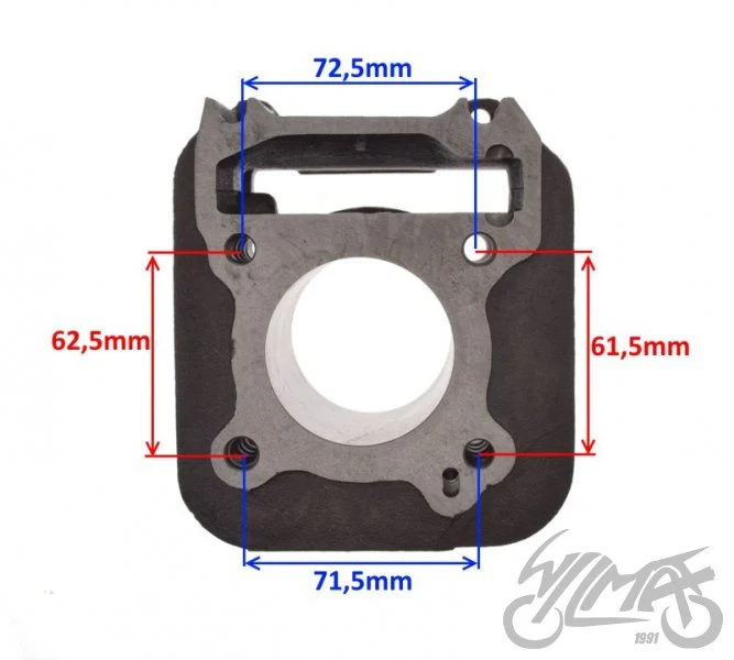 Cylinder do Piaggio Vespa 125 4T goły — ujęcie 2