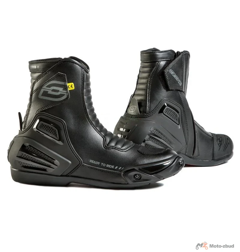 Buty motocyklowe Ozone Urban II CE Black czarne rozmiar 41