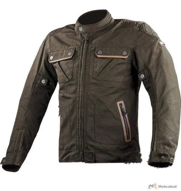 Kurtka motocyklowa LS2 Bullet męska — brązowy — rozmiar XXL
