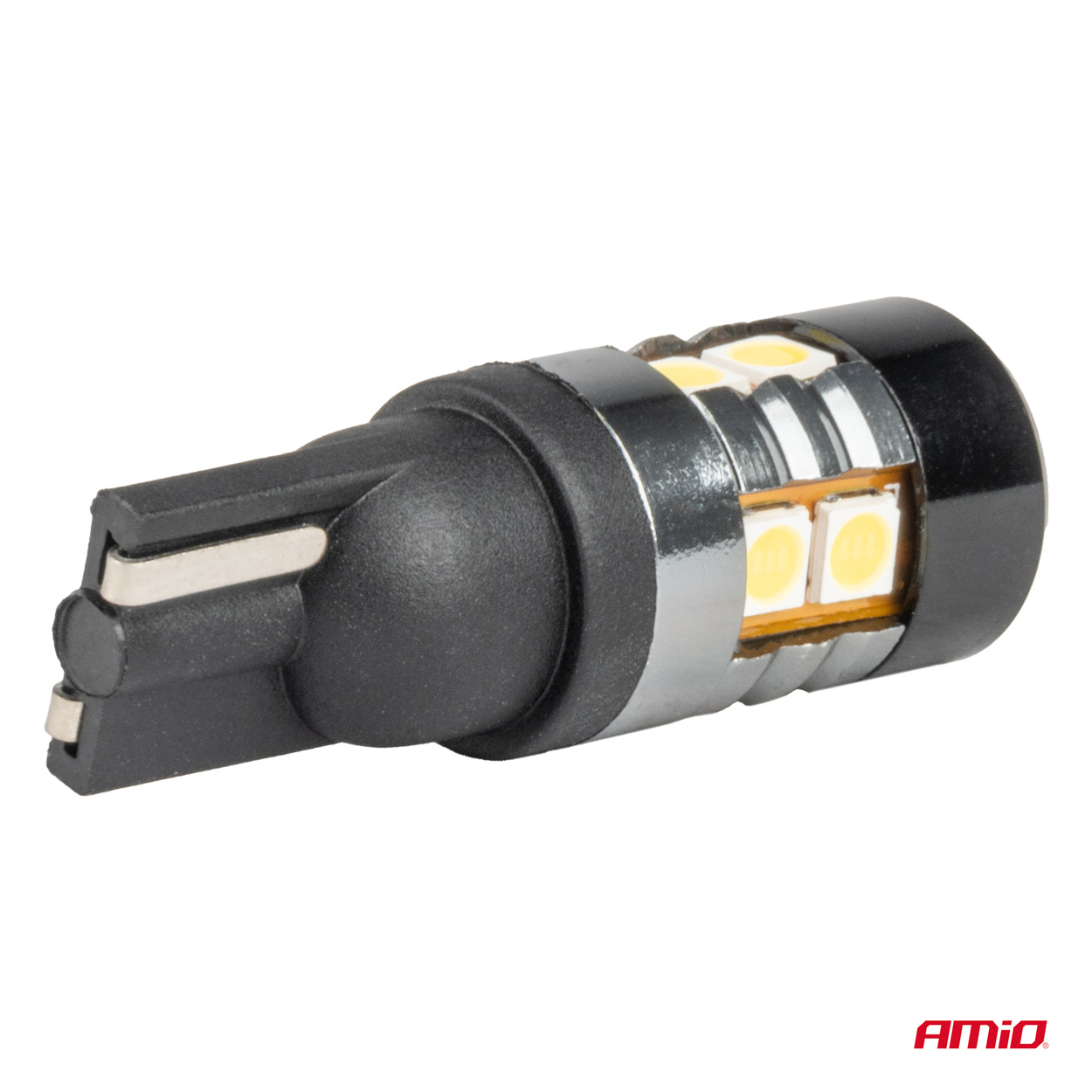 Żarówki LED CANBUS T10 W5W 9 SMD 3030 White 12 V 24 V — ujęcie 4