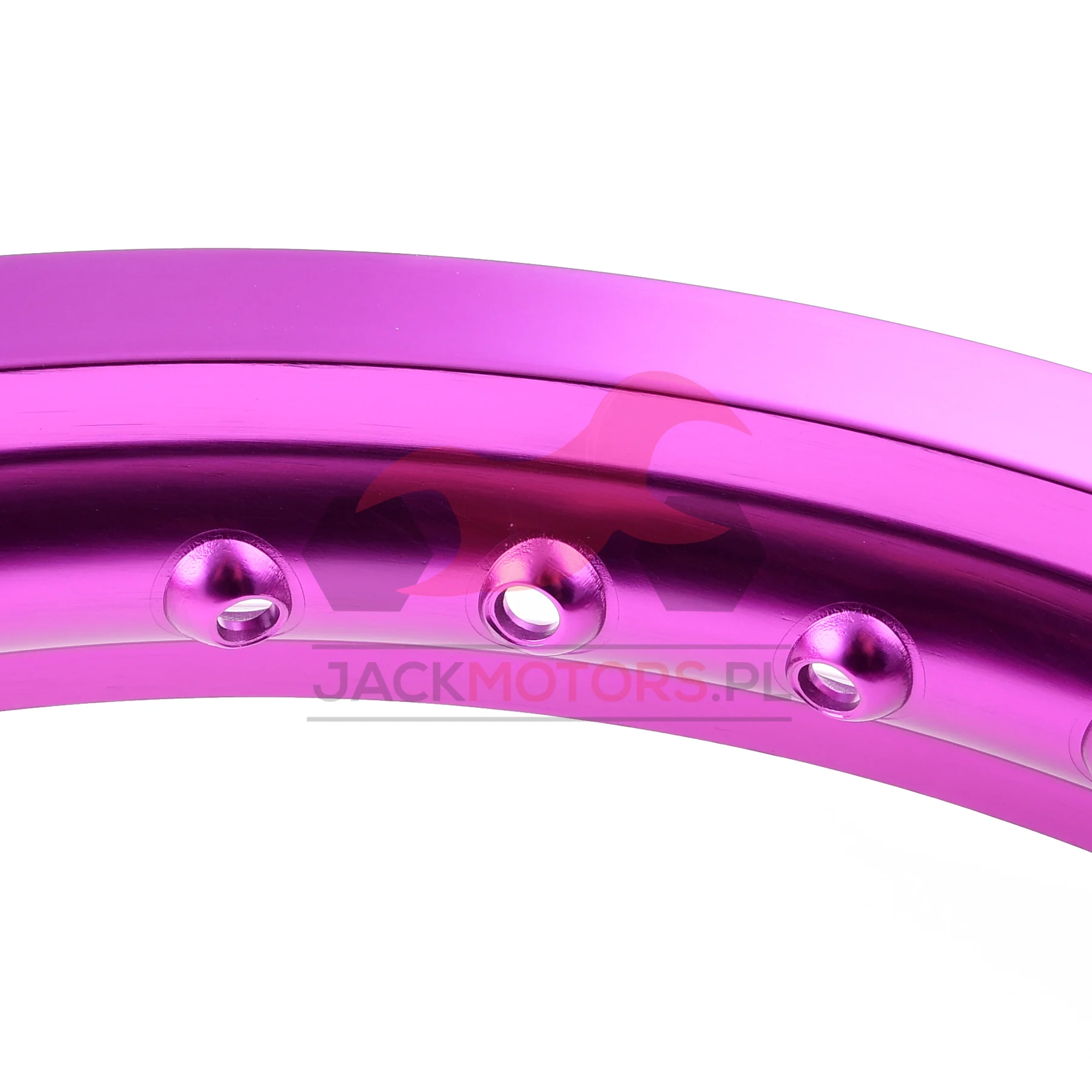 Obręcz koła 1,85 × 17 aluminiowa fioletowa DPR Classic — ujęcie 3