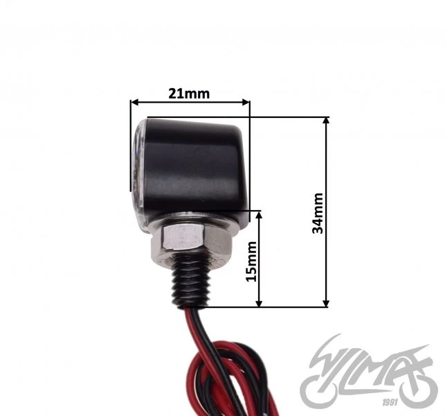 Kierunkowskaz mini LED, czarny — komplet AM1494 — ujęcie 2