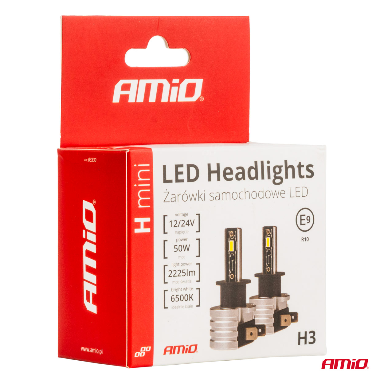 Żarówki samochodowe LED seria H-mini H3 6500K Canbus — ujęcie 7