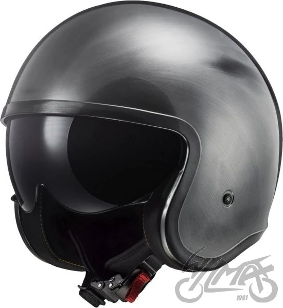 Kask LS2 OF599 Spitfire II jeans Titanium-06 — rozmiar M — ujęcie 1