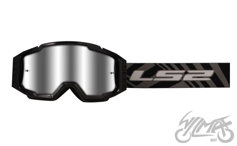 Gogle LS2 Charger pro kid black iridium visor