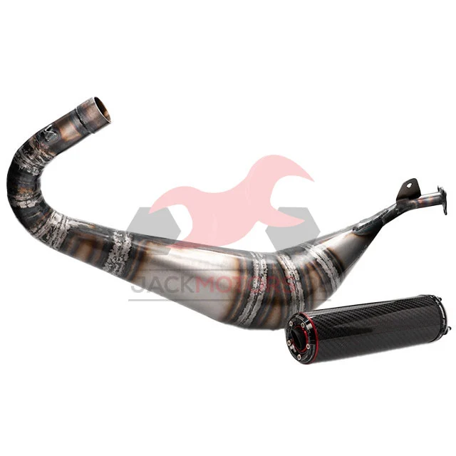 Wydech VOCA racing carbon 100 cm³ bigbore Yamaha DT — ujęcie 7