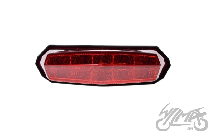 Lampa tylna LED do Derbi Senda, czerwony klosz, 3 przewody — AM9913 — ujęcie 2
