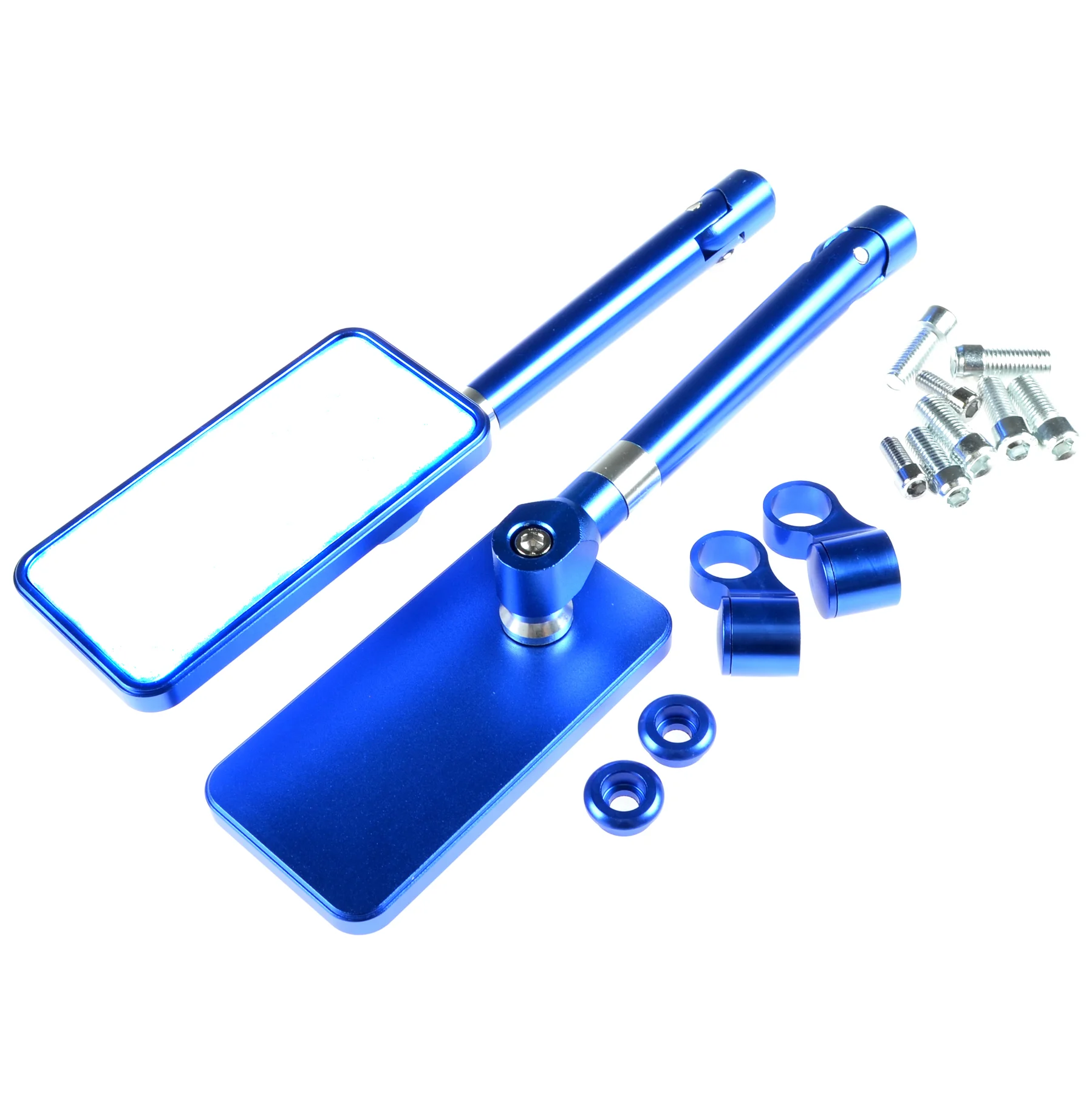 Lusterko niebieskie racing V3 aluminium Replika kpl. — ujęcie 1