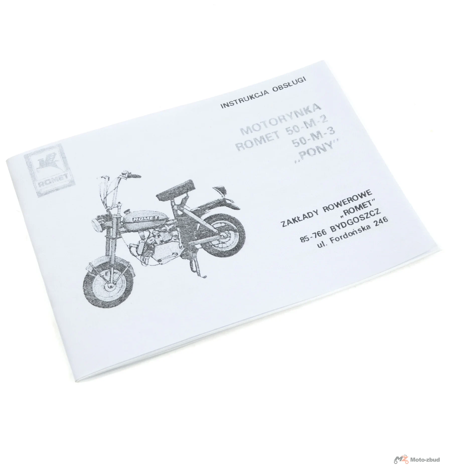 Instrukcja obsługi Romet Motorynka 50M-2 / 50M-3 PL