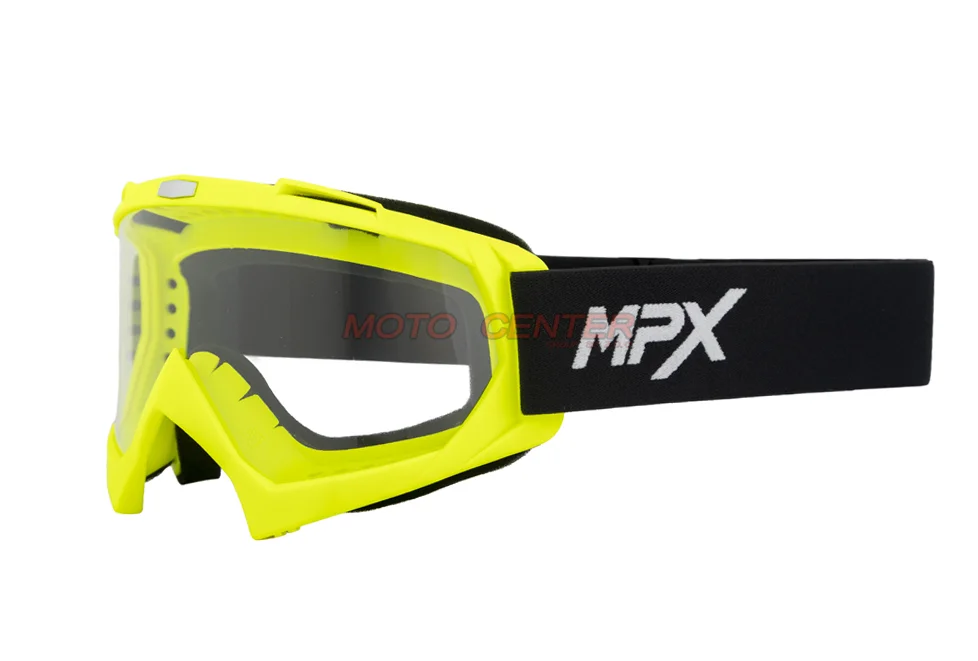 Gogle crossowe MPX YH-16 seledynowe matowe/szybka przezroczysta — ujęcie 1