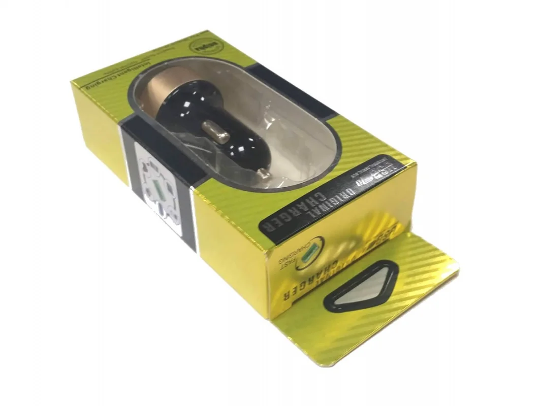 Ładowarka samochodowa 2xUSB 12V-24V 2400mA QC 3.0 + voltomierz — ujęcie 2