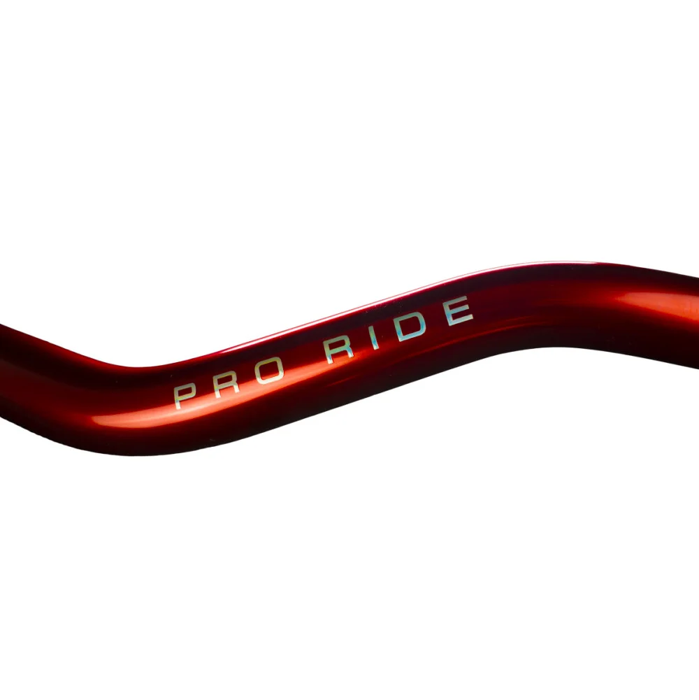Kierownica fatbar KRM Pro Ride czerwono - holo 22/28,6 mm — ujęcie 2