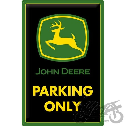 Tablica plakat 40 × 60 John Deere parking 24018