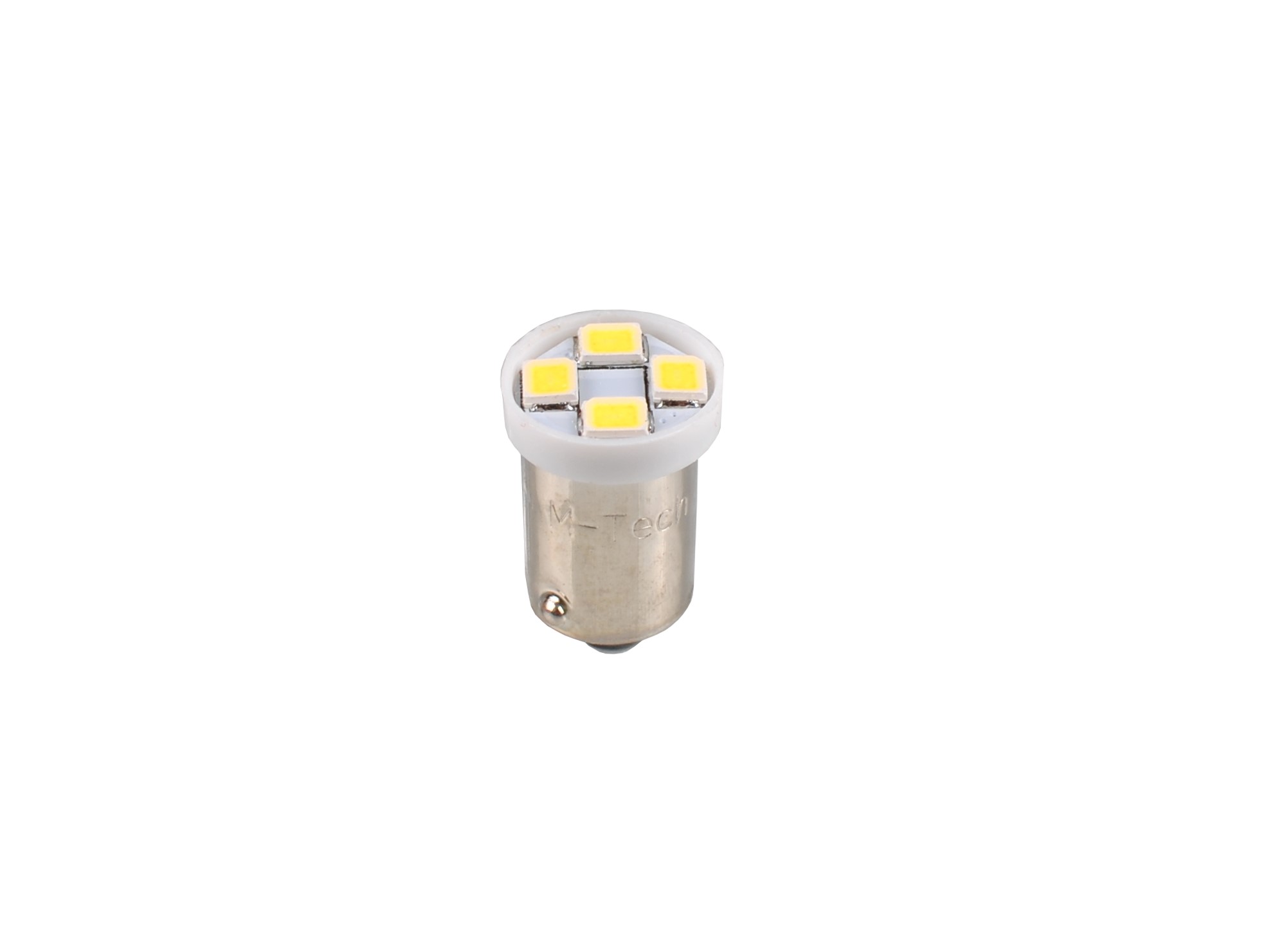 Żarówka LED T4W 4-SMD 3528 biała, 2 szt. M-Tech LB009W — ujęcie 5