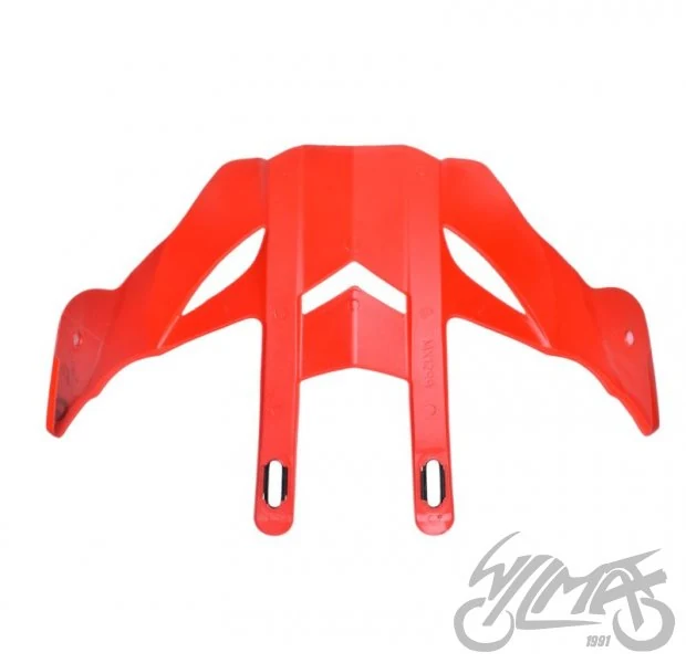 Daszek kasku MX436 evo evolve red white — ujęcie 3