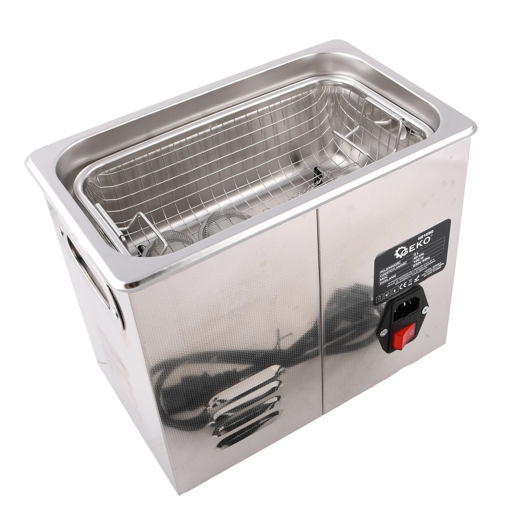 Myjka ultradźwiękowa 3 l 120 W — ujęcie 2