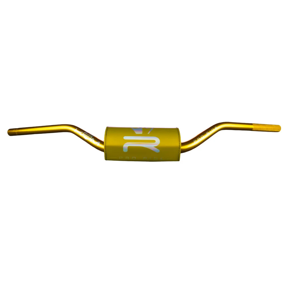 Kierownica fatbar KRM Pro Ride złoto - holo 22/28,6 mm + gąbka — ujęcie 1