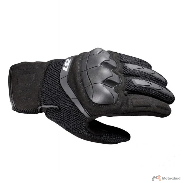 Rękawice motocyklowe LS2 Kubra męskie Black — XXL