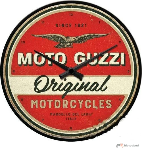 Zegar ścienny moto guzzi original 51217