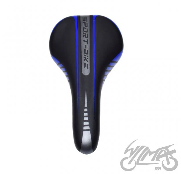 Siodełko rowerowe MTB czarno/niebieski — ujęcie 2