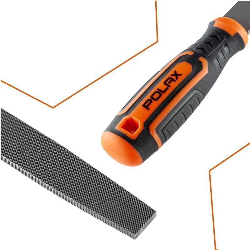Pilnik do metalu płaski 200mm Polax — ujęcie 6