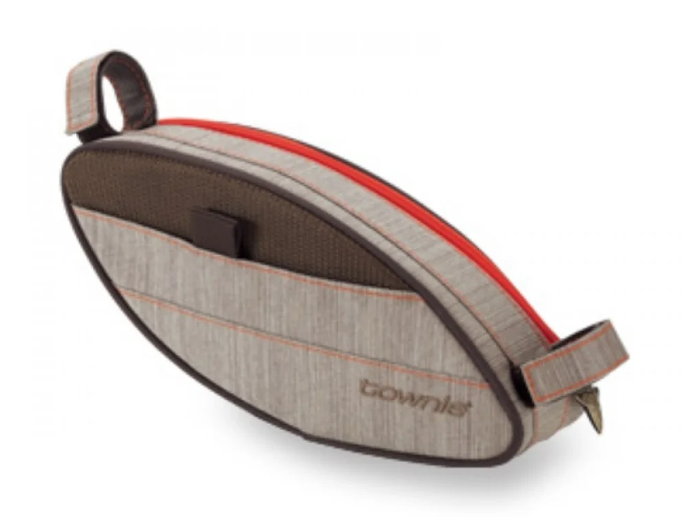 Electra sakwa pod ramę damska brązowo-pomarańczowa 804035