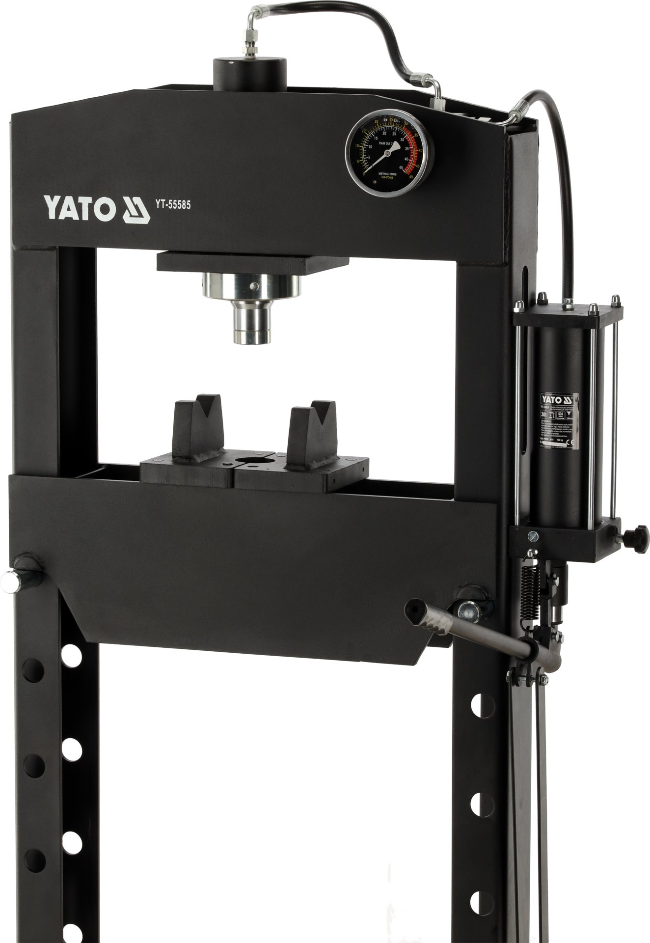 Prasa hydrauliczna 30 ton spawana YATO YT-55585 — ujęcie 2
