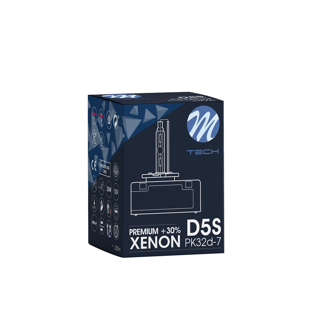 Żarówka xenon D5S 25 W 6000K/Premium M-Tech ZMD5S6