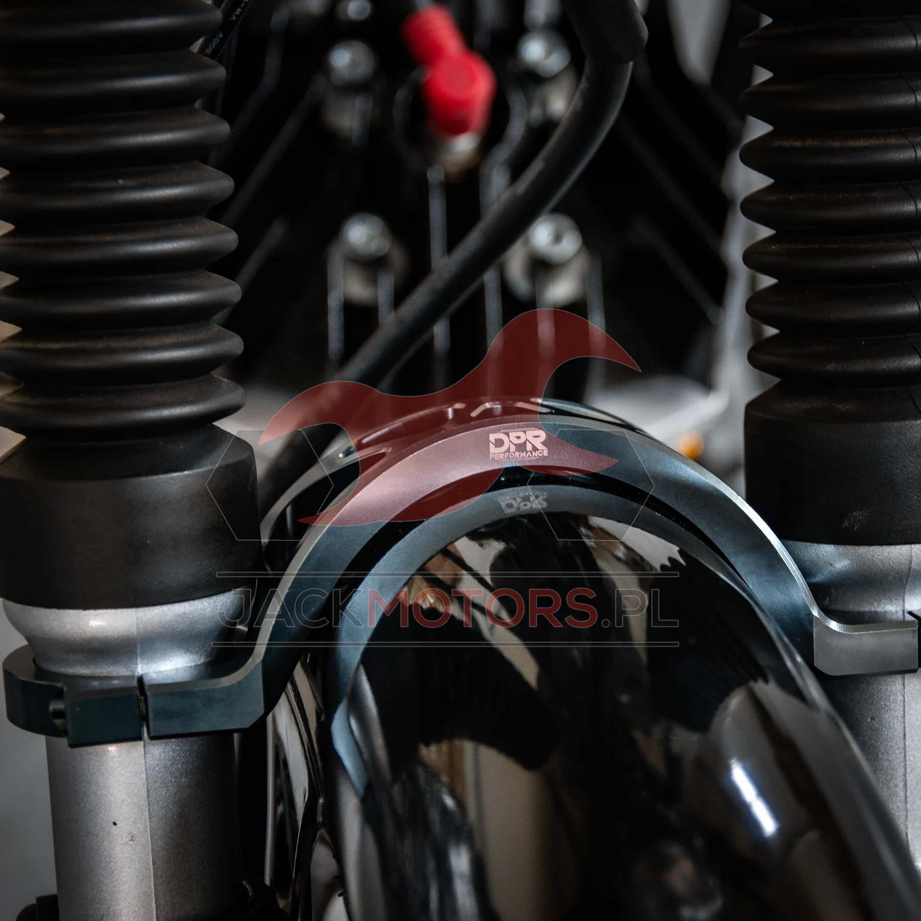 Stabilizator / rozpórka teleskopów Simson aluminium CNC titanium DPR Performance — ujęcie 8