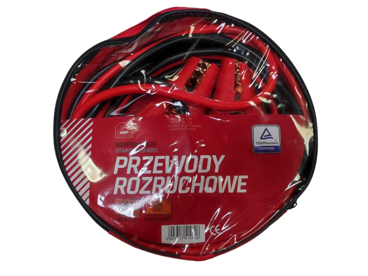 Kable rozruchowe 1000A 6m 25mm2 — ujęcie 5