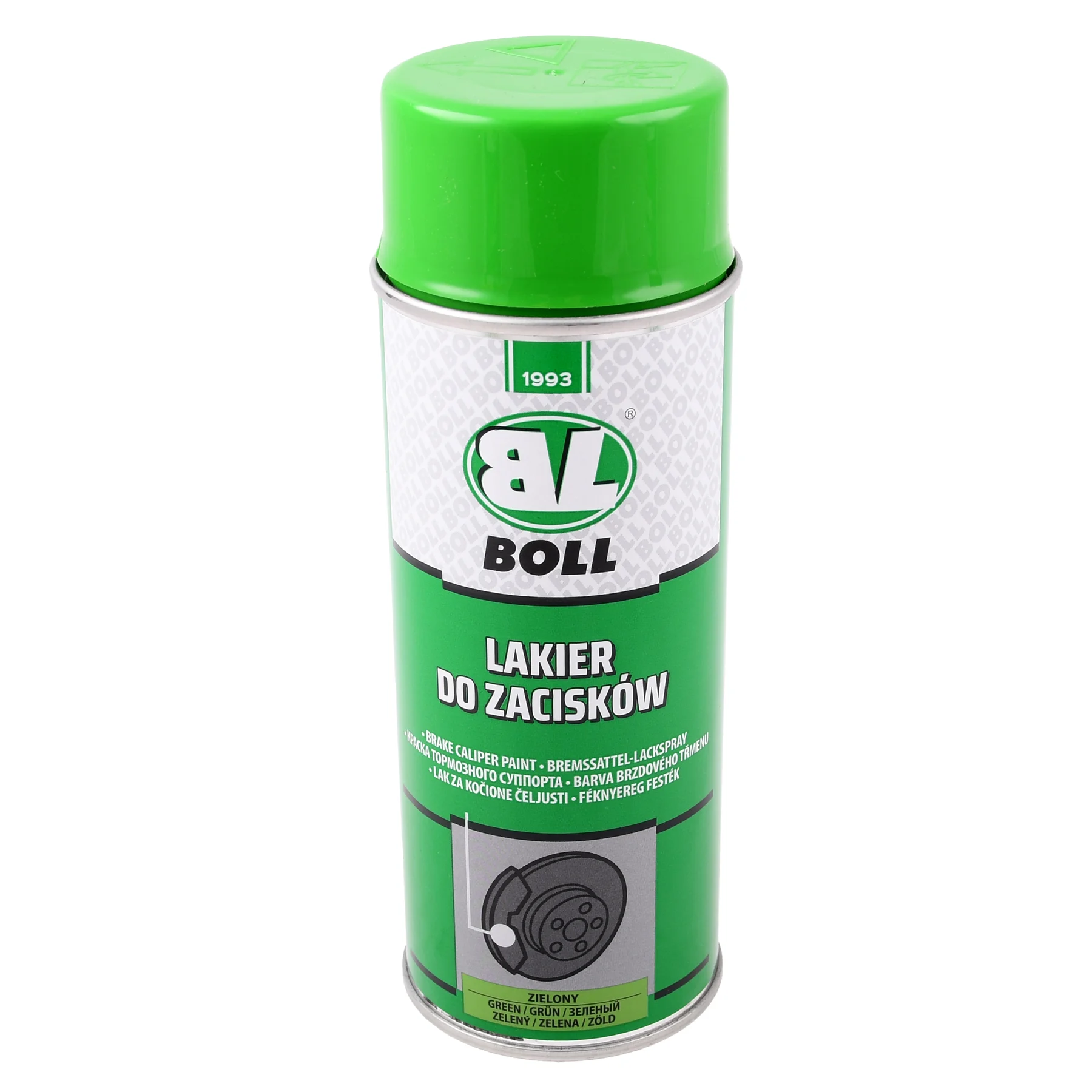 BOLL spray lakier do zacisków hamulcowych zielony 400 ml — ujęcie 1