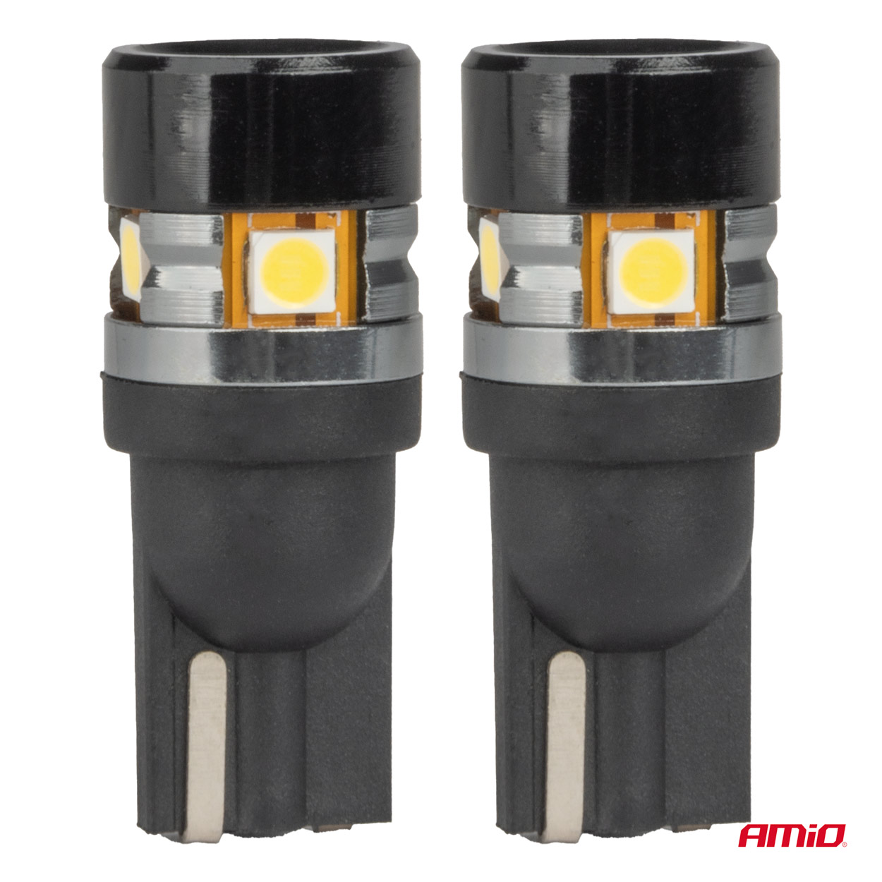 Żarówki LED CANBUS T10 W5W 5SMD 3030 White 12 V 24 V — ujęcie 2