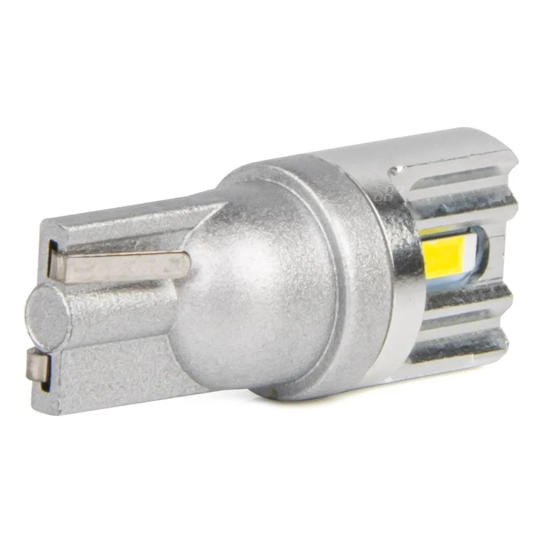 Żarówka W5W T10 12V/24V 2xLED SMD1860 biała AMIO (2szt.) — ujęcie 4