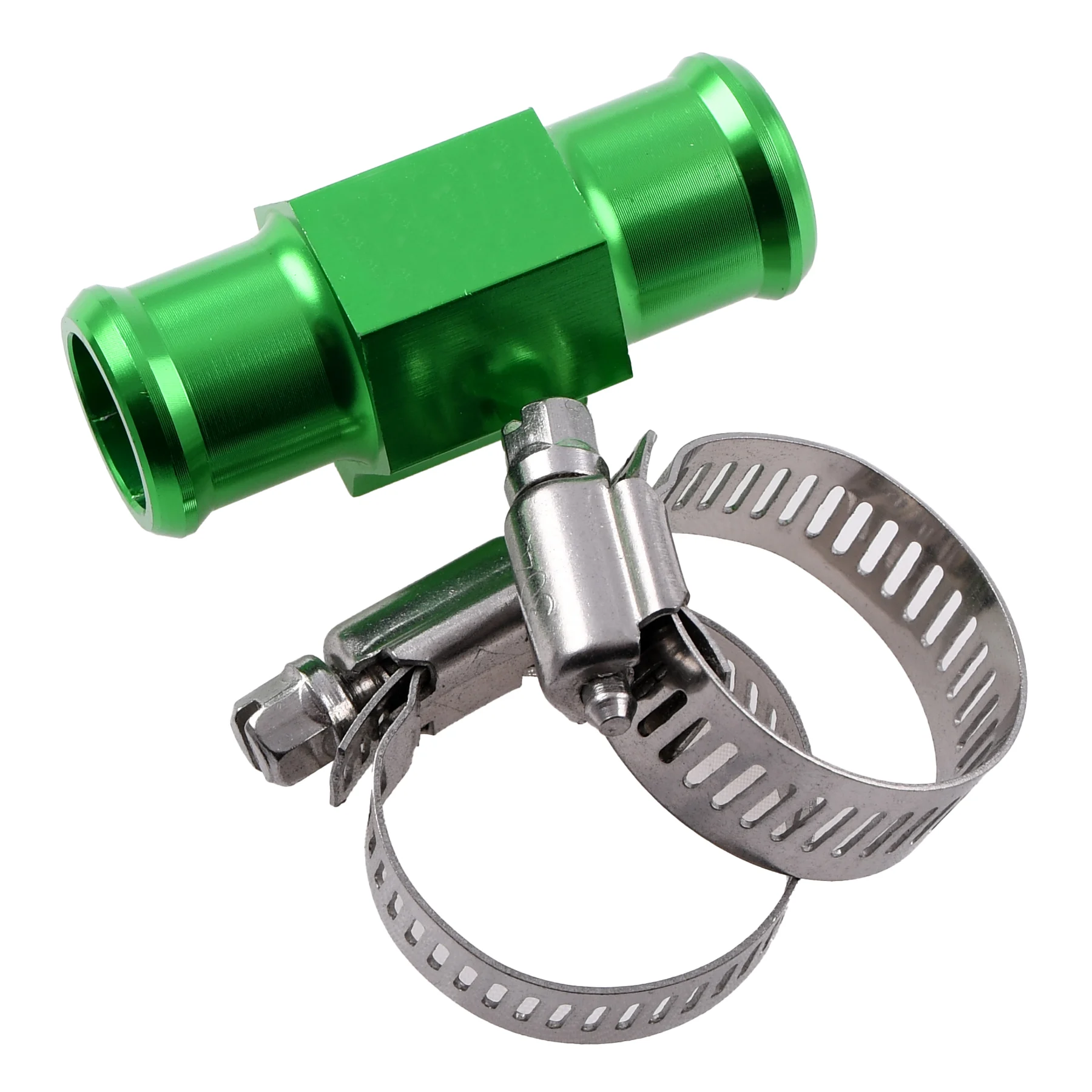 Adapter czujnika temperatury 1/8" 18 mm aluminium CNC zielony — ujęcie 1