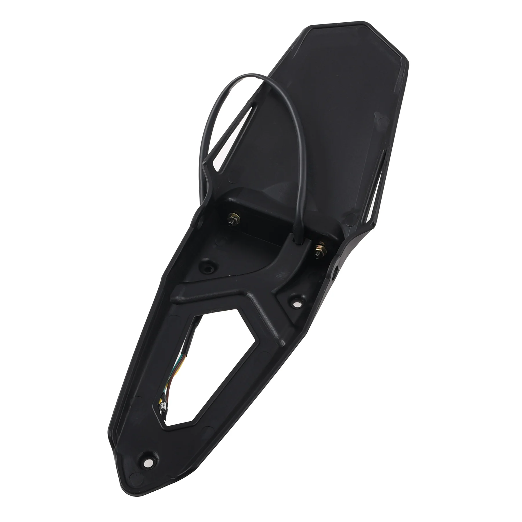 Uchwyt tablicy rejestracyjnej czarny + clear lampa LED V4 Racing Force — ujęcie 2