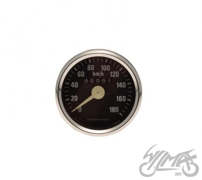 Licznik Jawa 634 640 chrom — ujęcie 2