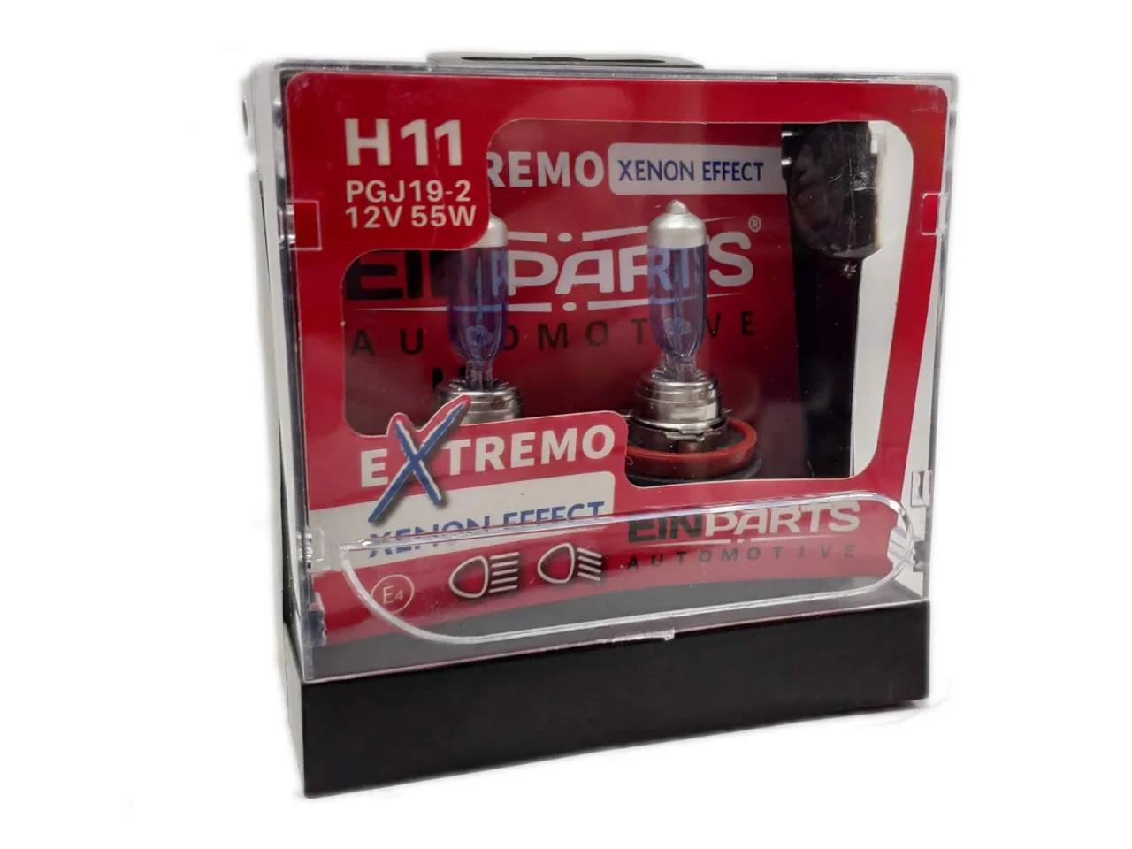 Żarówka H11 12V 55W EXTREMO 100% XENON EFFECT 2szt. — ujęcie 2