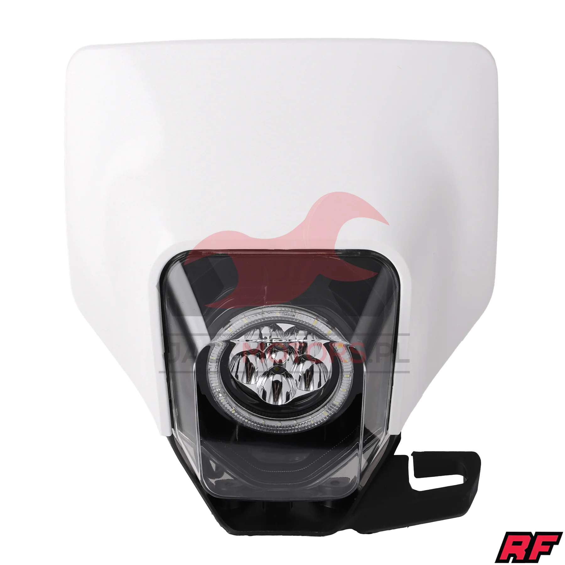 Owiewka uniwersalna Racing Force LED V4 biała — ujęcie 1