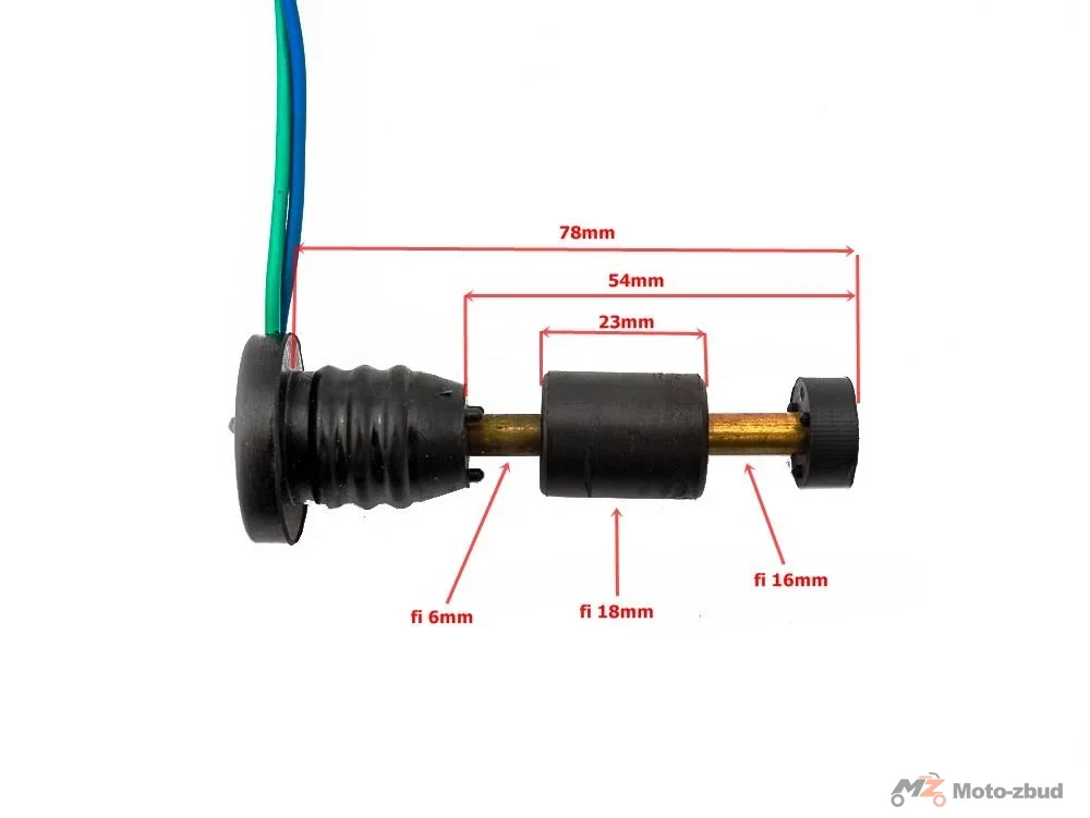 Czujnik poziomu oleju w dozowniku 50 cm³ skuter 2T Zipp Quantum — ujęcie 2