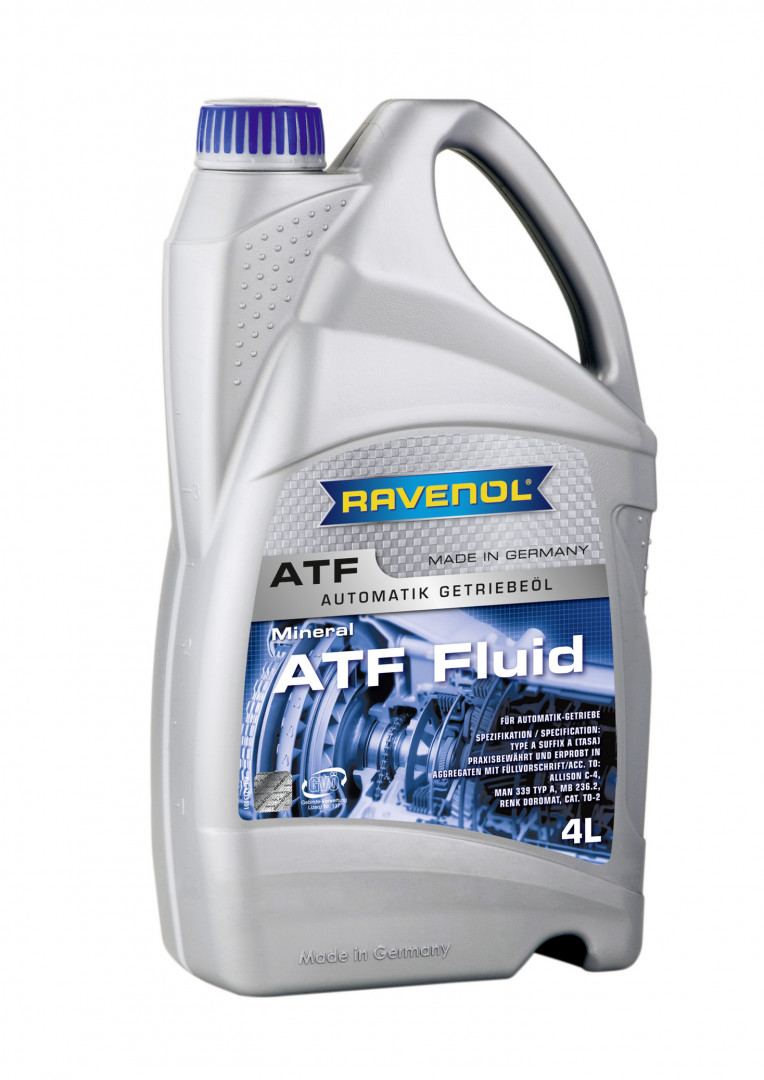 Olej RAVENOL ATF do automatycznych skrzyń biegów ATF Fluid 4 l — ujęcie 2