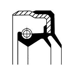 Uszczelniacz 40×70×8×15 mech. różnić. CORTECO 12015262B — ujęcie 3