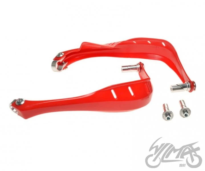 Osłony dłoni Enduro CC-PC-055, czerwone — para — ujęcie 2
