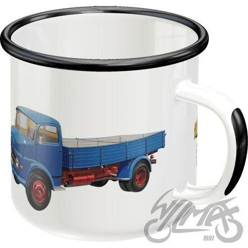 Kubek daimler truck models emaliowany 43231 — ujęcie 2