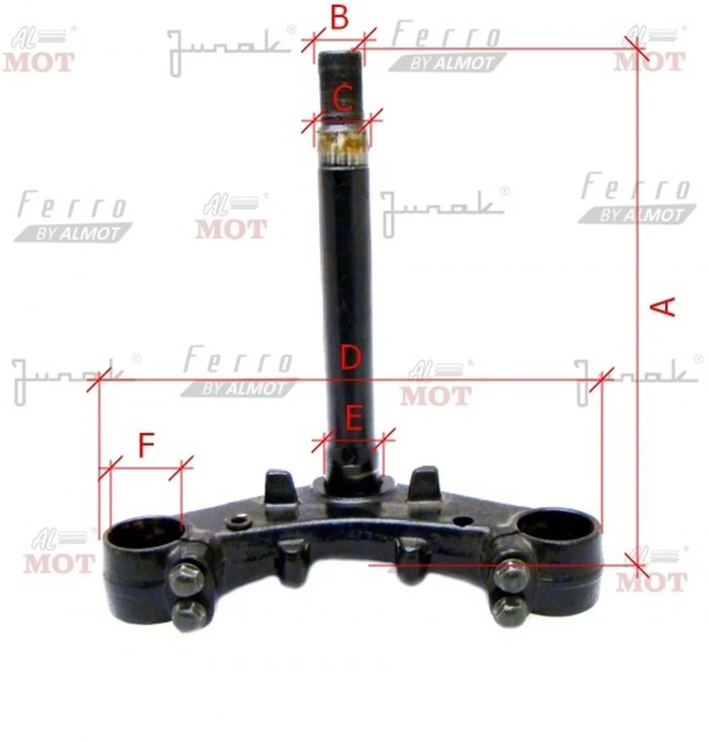 Junak M20 320 cm³ trzon widelca — ujęcie 2