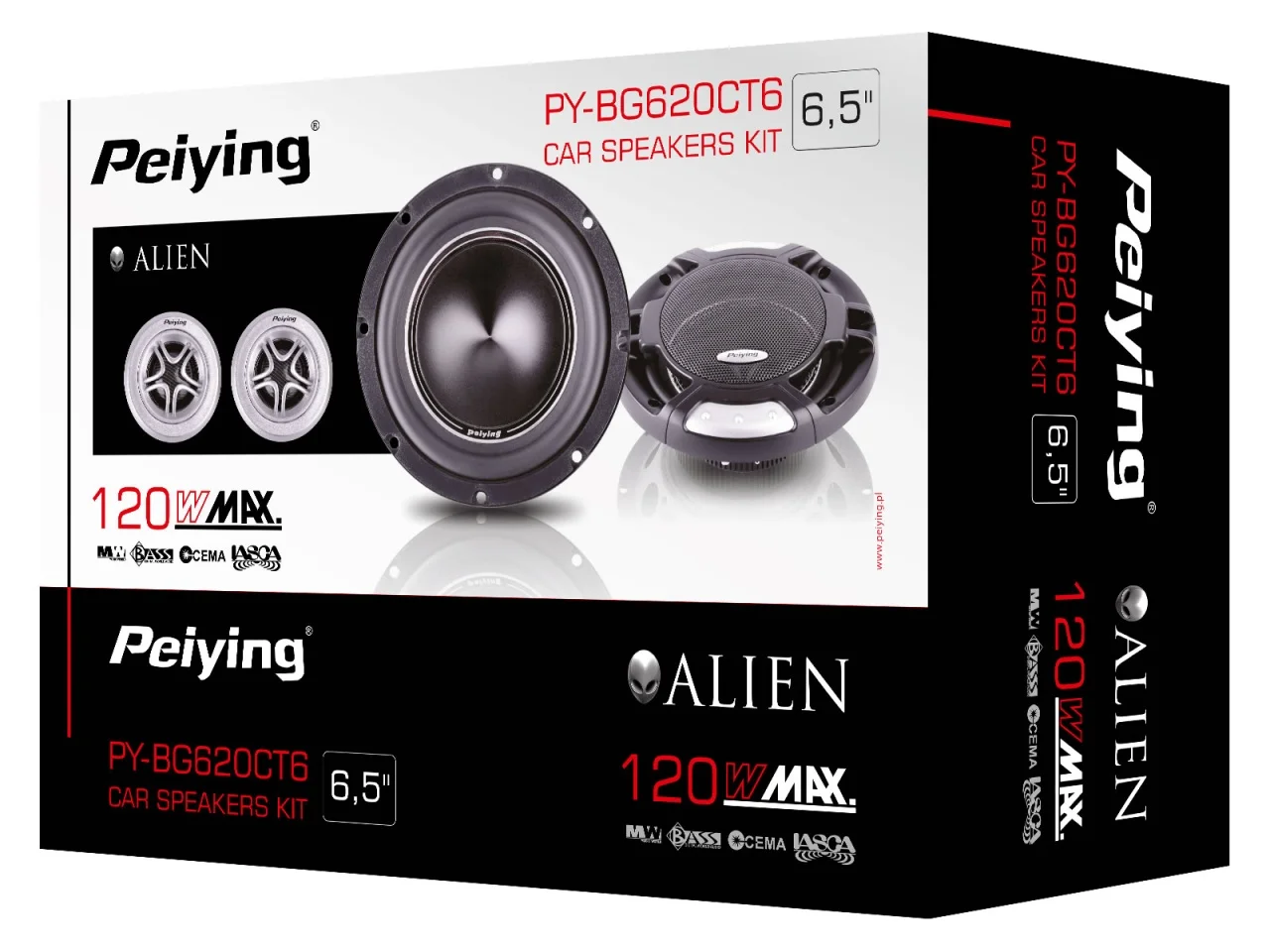 Zestaw głośników Peiying Alien PY-BG620CT6 — ujęcie 8