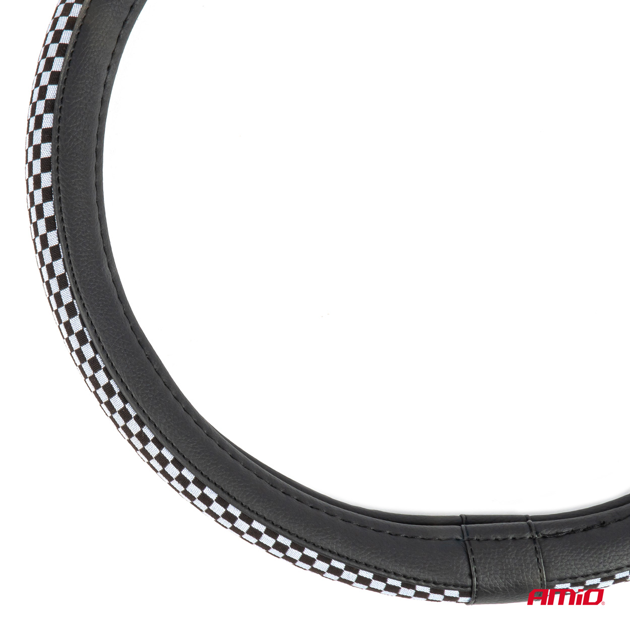 Pokrowiec nakładka na kierownicę samochodową SWC-60-M 37-39cm — ujęcie 2