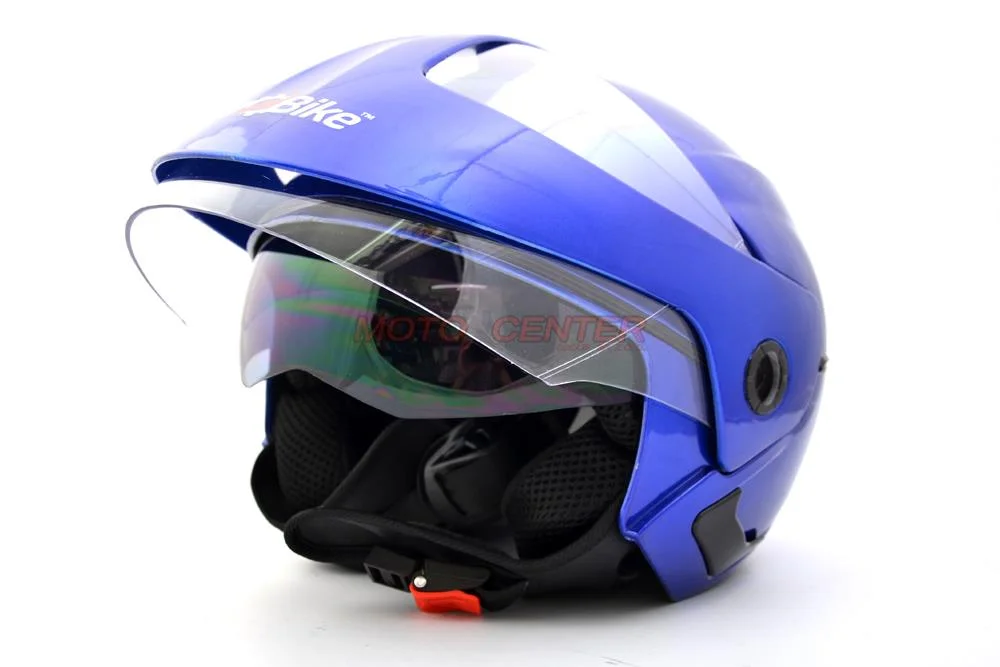 Kask otwarty City-Bike WL-703-2 niebieski XS Blenda POWYSTAWOWY — ujęcie 3