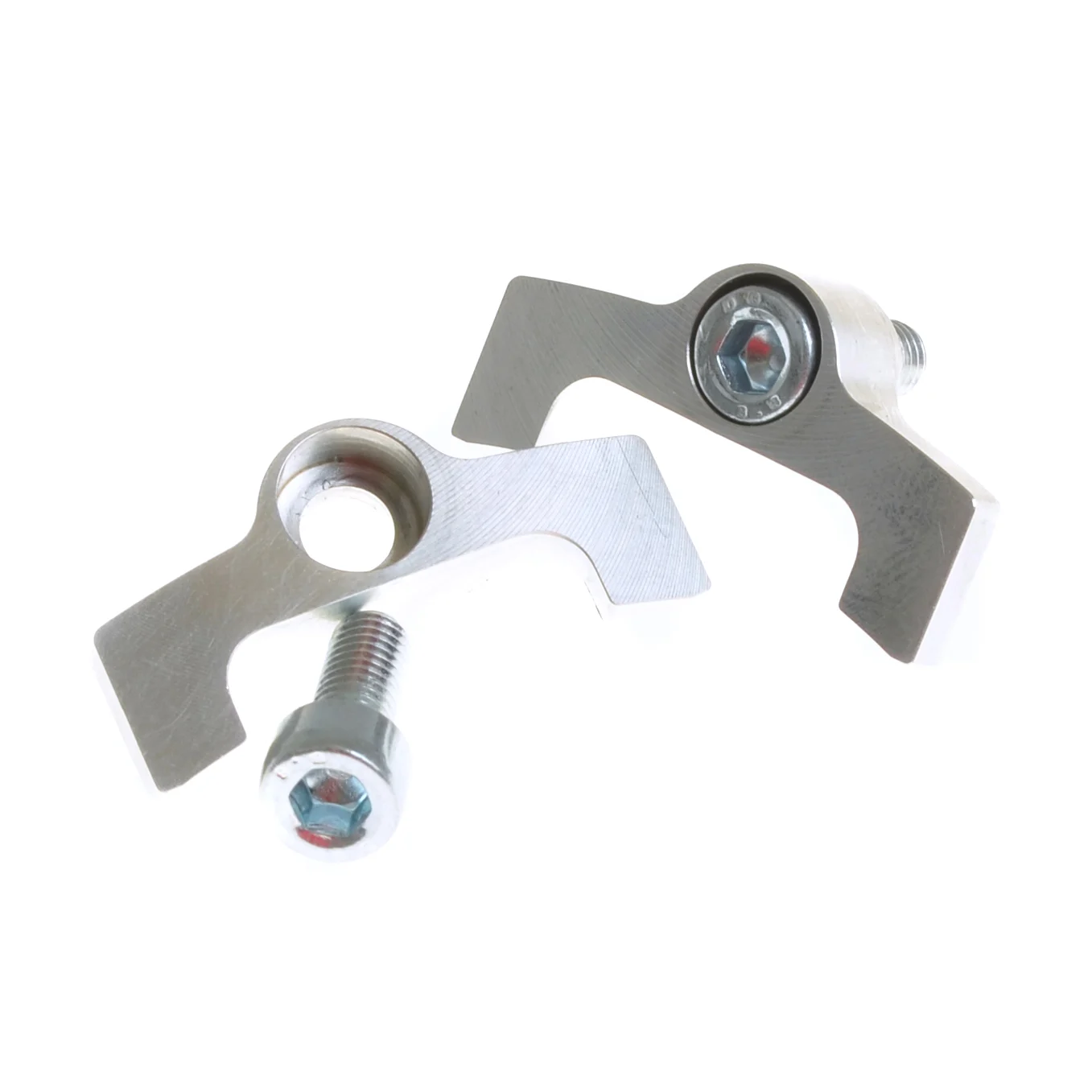 Uchwyt statora - motylek Simson aluminium CNC kpl. — ujęcie 2